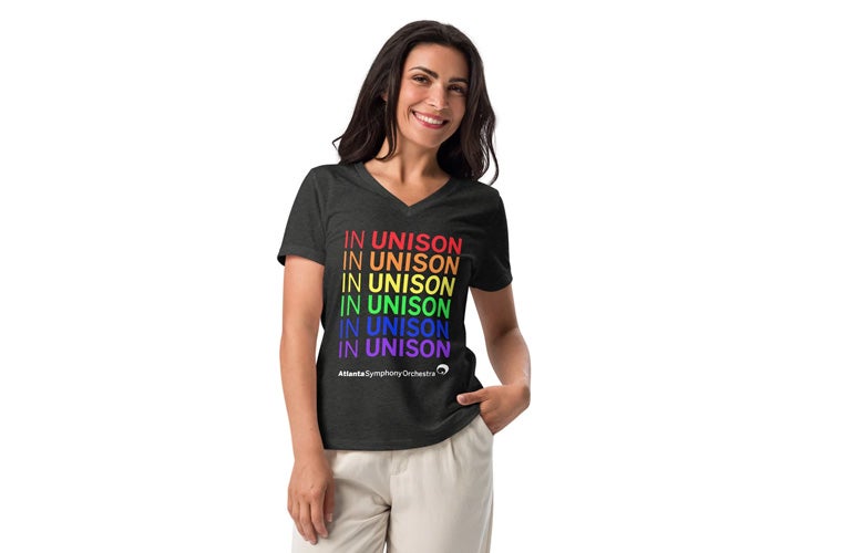 IN UNISON Women's V-Neck T-Shirt